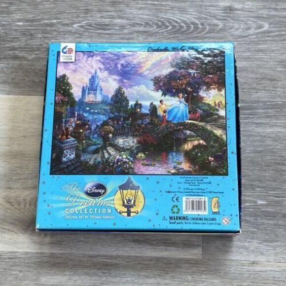 Thomas Kinkade Disney Ceaco 750 Piece Jigsaw Puzzle Cinderella Counted/COMPLETE - Picture 2 of 4